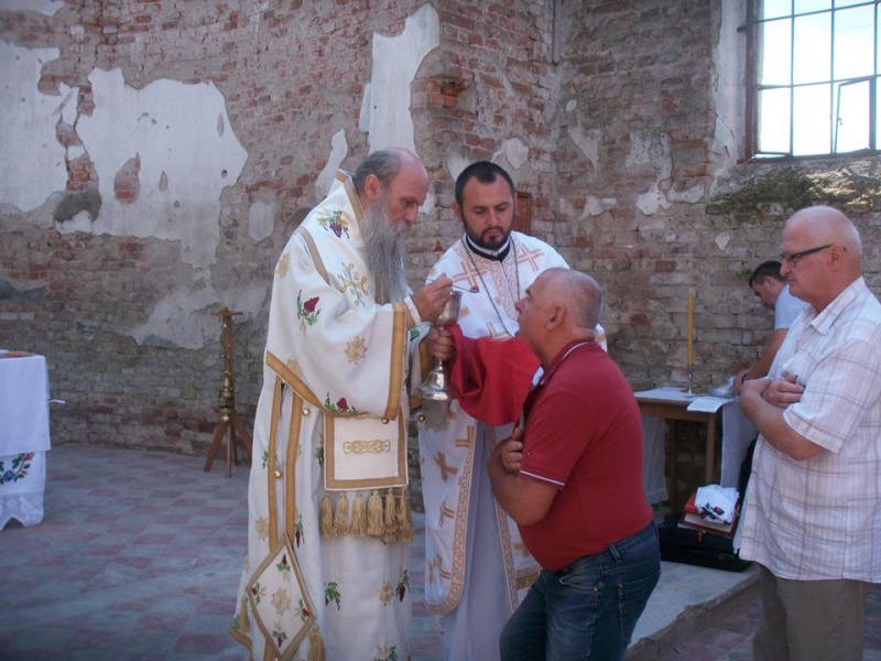 Pierwsza od ćwierćwiecza Liturgia w cerkwi w Toranju (Chorwacja)