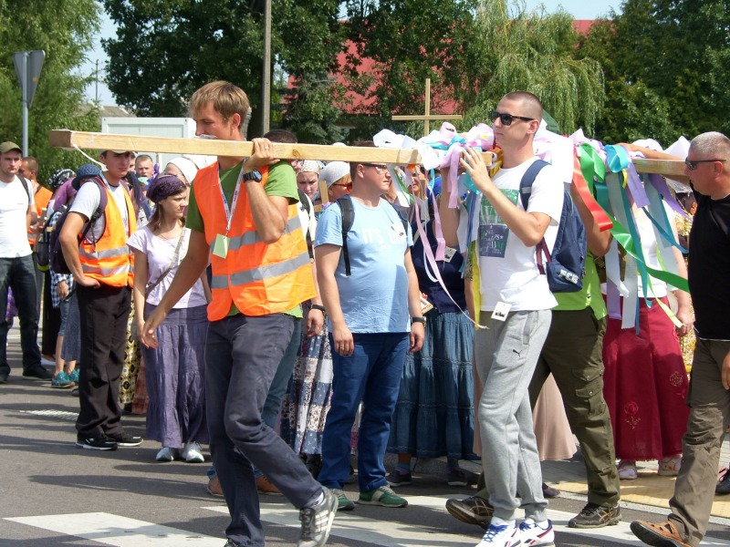 Relacja z XXV pieszej pielgrzymki Hajnówka - Święta Góra Grabarka