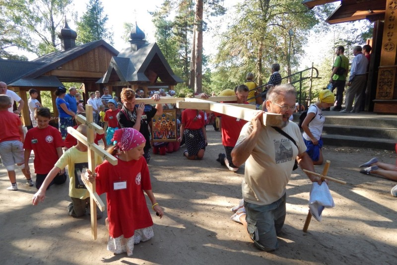 XXIII piesza pielgrzymka z Jabłecznej na św. Górę Grabarkę cz.2