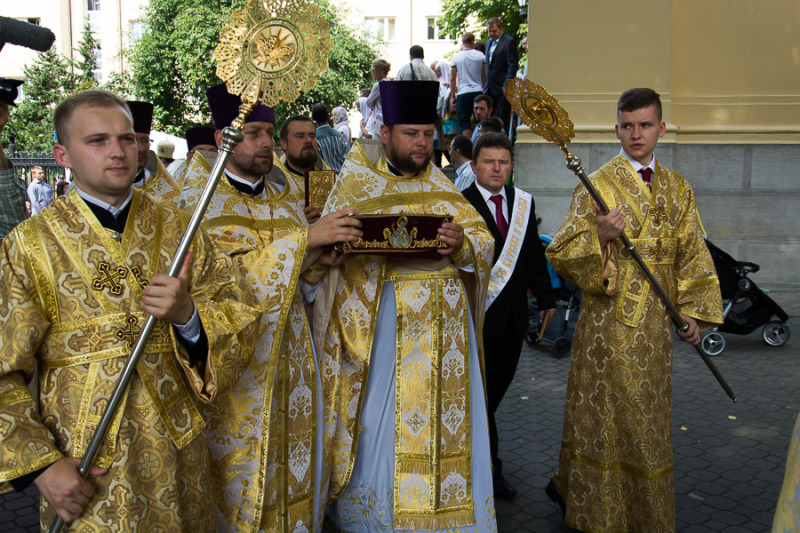 Pielgrzymka relikwii św. Spirydona: Liturgia w Warszawie