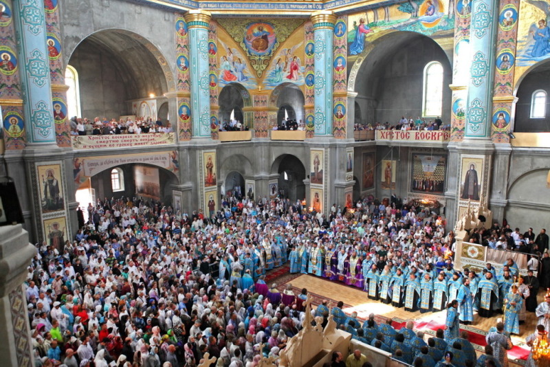 Uroczystości w Ławrze Poczajowskiej
