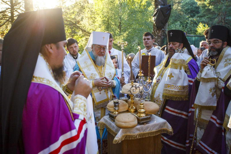 Uroczystości ku czci Przemienienia Pańskiego na Świętej Górze Grabarce