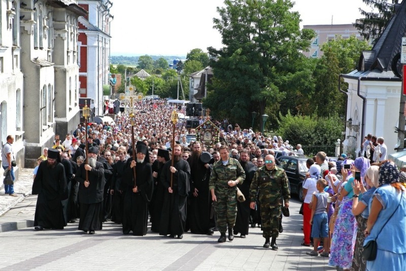 Uroczystości w Ławrze Poczajowskiej