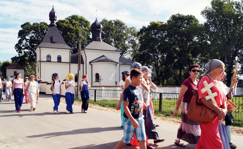 Relacja z pieszej pielgrzymki Narojki - Święta Góra Grabarka