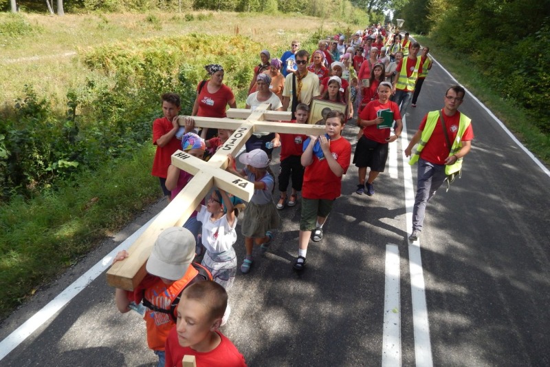 XXIII piesza pielgrzymka z Jabłecznej na św. Górę Grabarkę cz.2