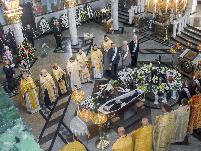 Uroczystości pogrzebowe prof. Andrzeja Łapko