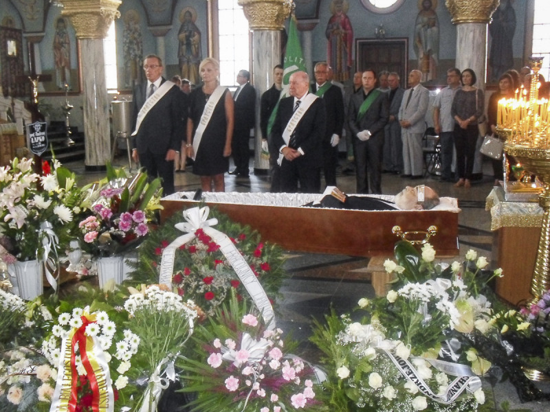 Uroczystości pogrzebowe prof. Andrzeja Łapko