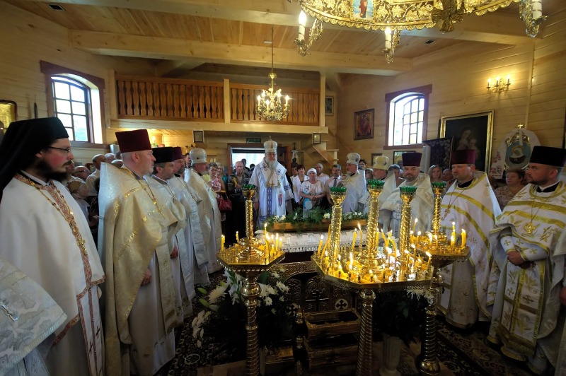 Uroczystości Święta Cudownego Zbawiciela w Rogawce