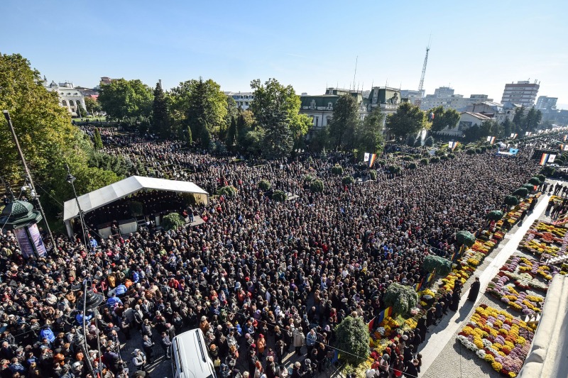 Wielkie uroczystości ku czci św. Paraskiewy w Jassach (Rumunia)
