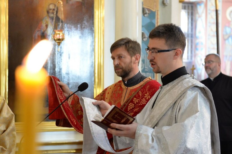 Święcenia diakońskie w katedrze w Białymstoku