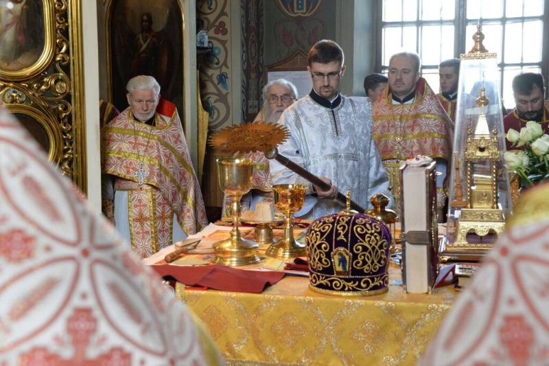 Święcenia diakońskie w katedrze w Białymstoku
