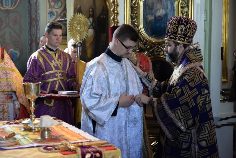 Święcenia diakońskie w katedrze w Białymstoku