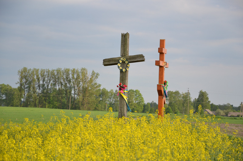 Przydrożne krzyże Podlasia