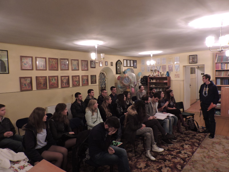 Wolontariusze Erasmus+ z wizytą na Bractwie przy parafii św. Eliasza w Białymstoku