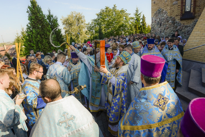 Obchody święta ikony Matki Bożej "Wsiecarycy" w parafii Zmartwychwstania Pańskiego w Białymstoku