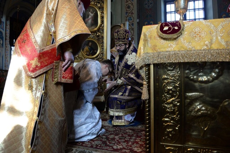 Święcenia diakońskie w katedrze w Białymstoku
