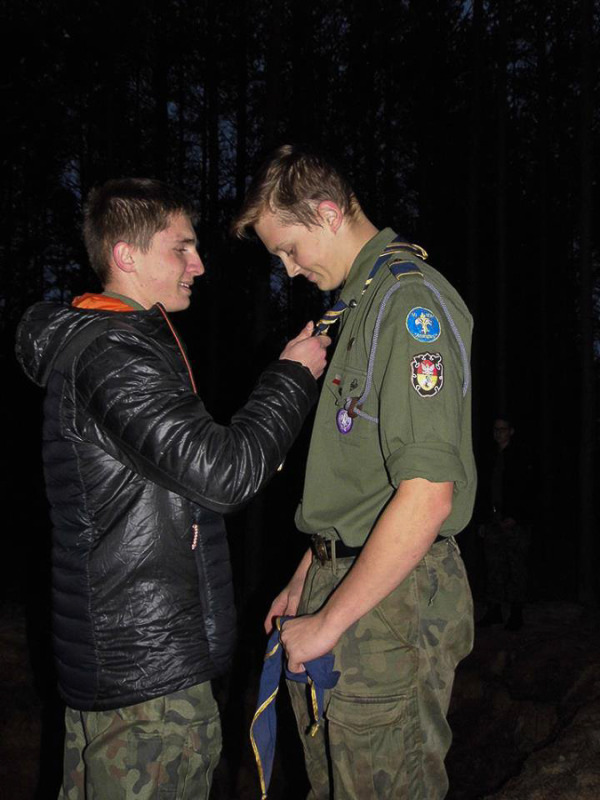 Rajd harcerzy z 50. Szczepu Drużyn Harcerskich