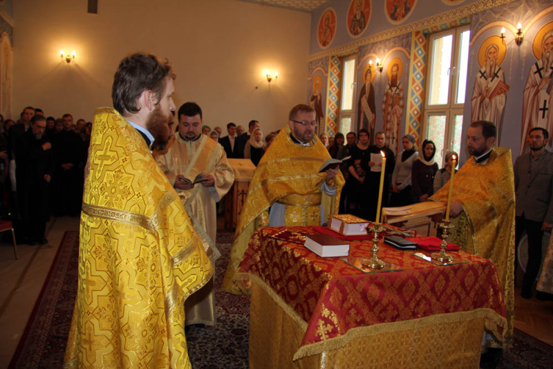 Liturgia apostoła Jakuba w Kaplicy Akademickiej