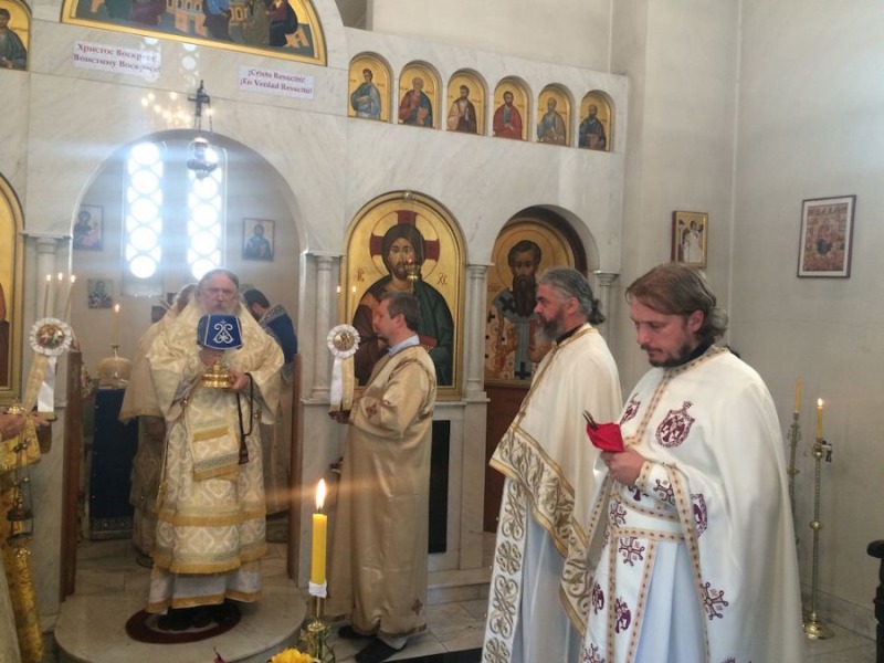 Wizyta metropolity Amfilochiusza w Argentynie – obchody archanioła Michała i nowy monaster