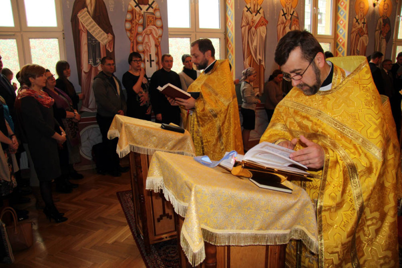 Liturgia apostoła Jakuba w Kaplicy Akademickiej