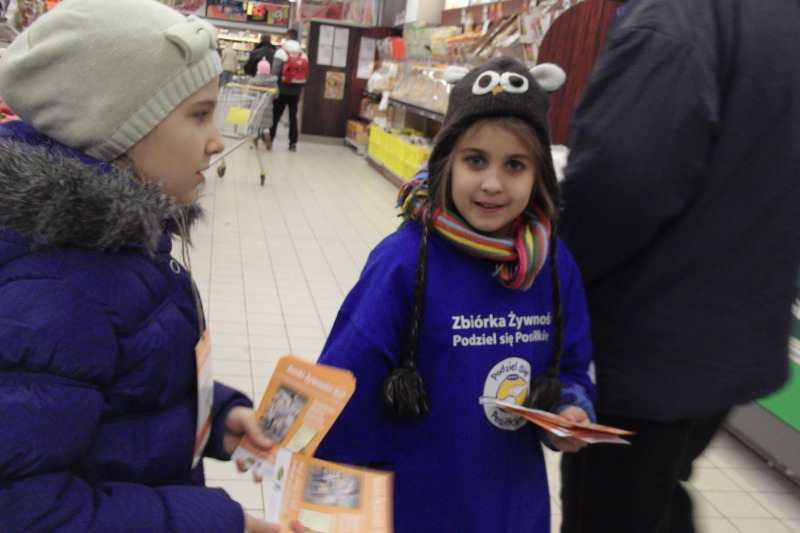 Świąteczna zbiórka żywności w Eleos