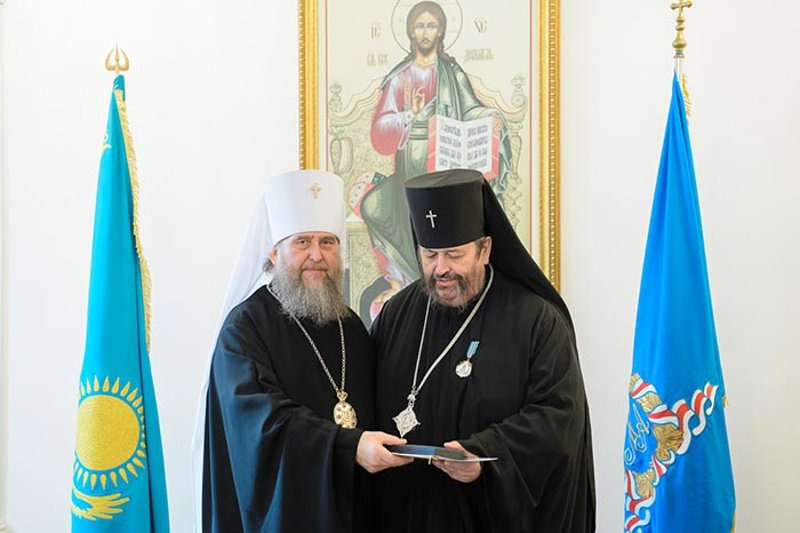 Abp Abel na uroczystościach w Kazachstanie