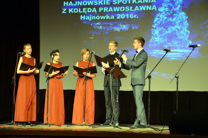 Hajnowskie spotkania z kolędą prawosławną 2016 r.
