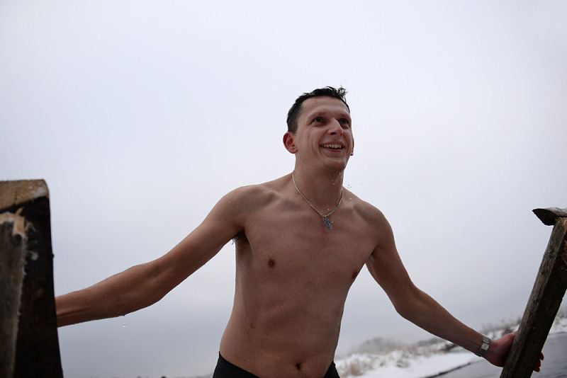 Święto Chrztu Pańskiego w skicie w Odrynkach