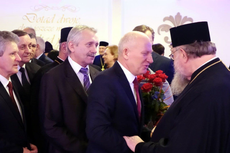 Spotkanie prawosławnej hierarchii z przedstawicielami władz lokalnych, służb i biznesu