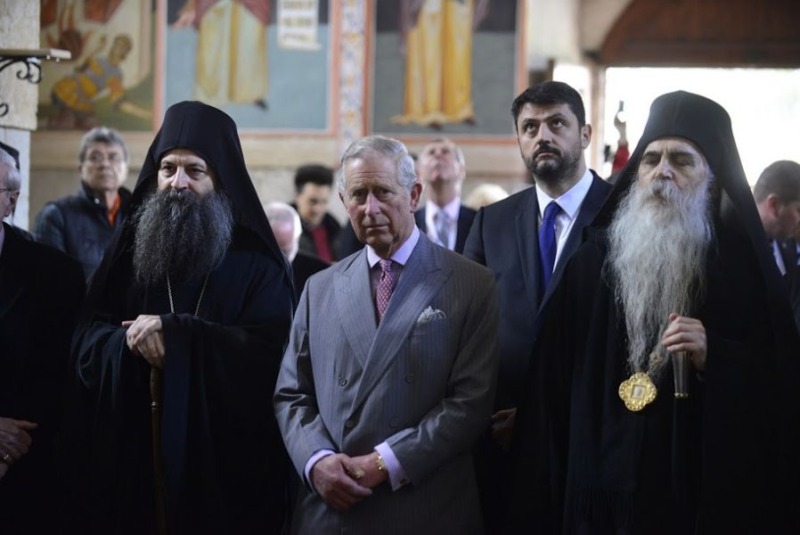 Książę Karol w Serbskim Patriarchacie i monasterze Kovilj