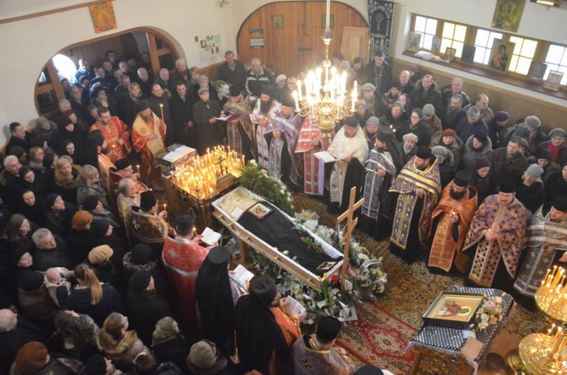 Uroczystości pogrzebowe ihumena Mojżesza (Klebusa)