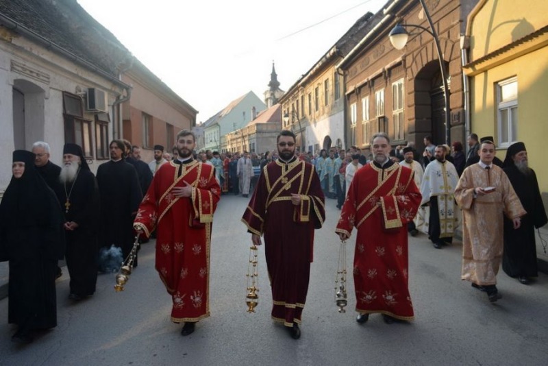 Relikwie św. matki Angeliny w parafiach diecezji sremskiej