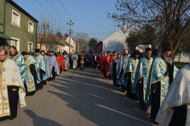 Relikwie św. matki Angeliny w parafiach diecezji sremskiej