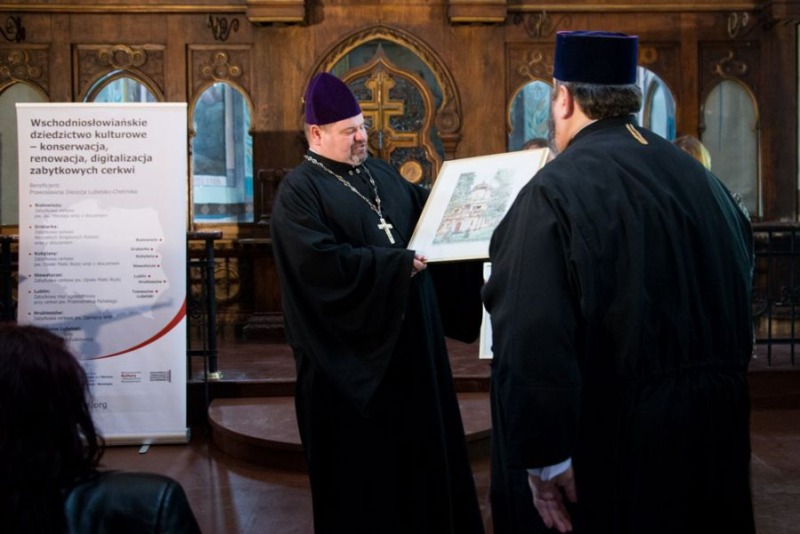 Konferencja kończąca projekt remontu siedmiu zabytkowych cerkwi