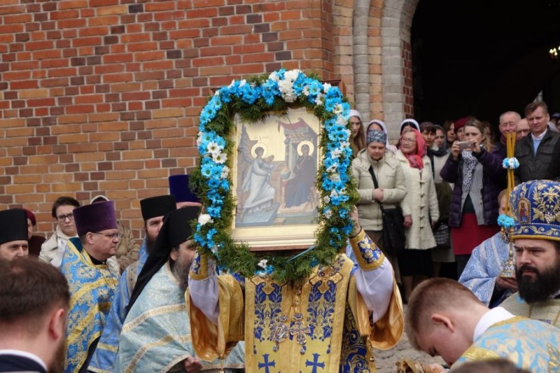 Supraśl: obchody święta Zwiastowania Bogurodzicy