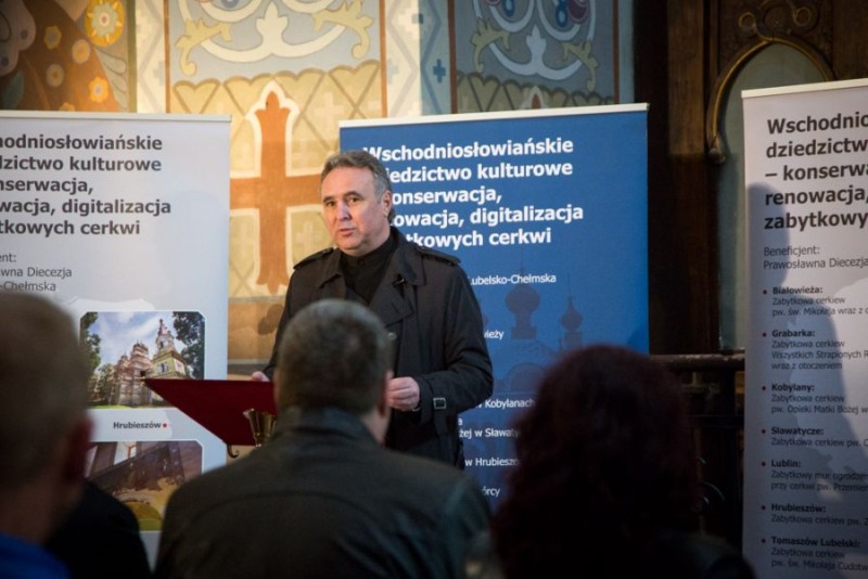Konferencja kończąca projekt remontu siedmiu zabytkowych cerkwi