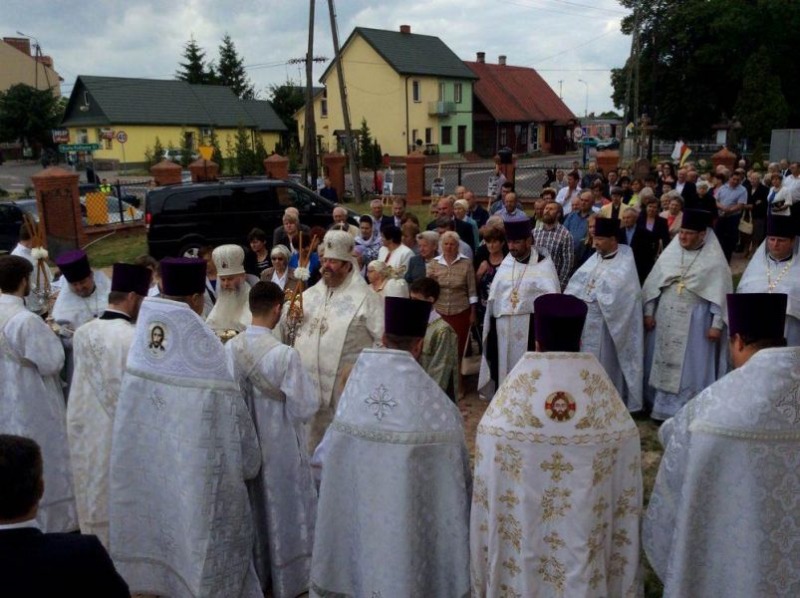 Święto parafialne Wniebowstąpienia Pańskiego w Sławatyczach 