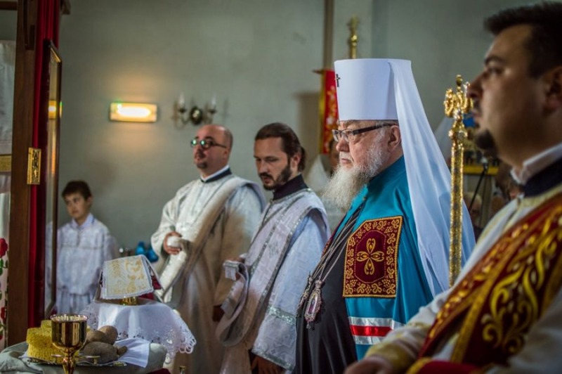 Poświęcenie cerkwi w Zbuczu