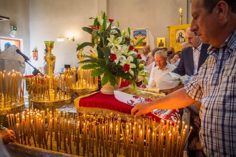 Poświęcenie cerkwi w Zbuczu
