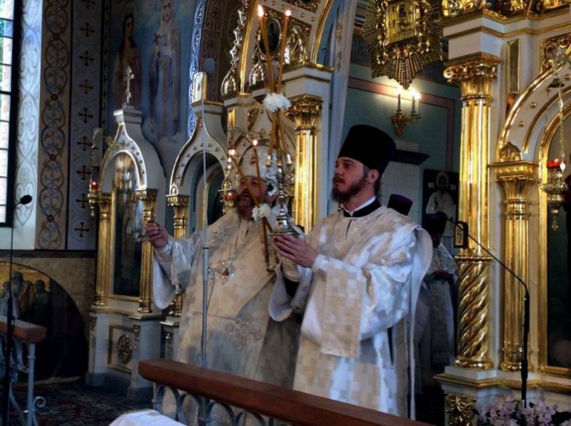 Święto parafialne Wniebowstąpienia Pańskiego w Sławatyczach 