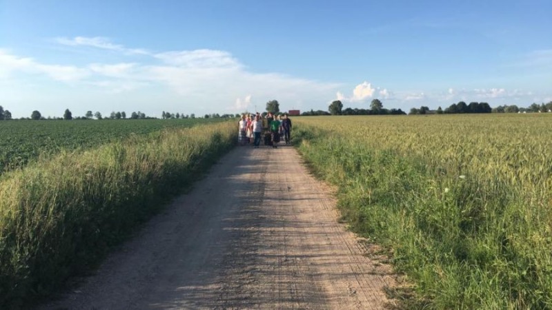 Piesza pielgrzymka Białystok-Jabłeczna, dzień V, fot. za: BMP