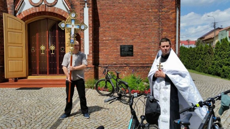 Rowerem do św. Onufrego - relacja z pielgrzymki rowerowej Warszawa-Jabłeczna