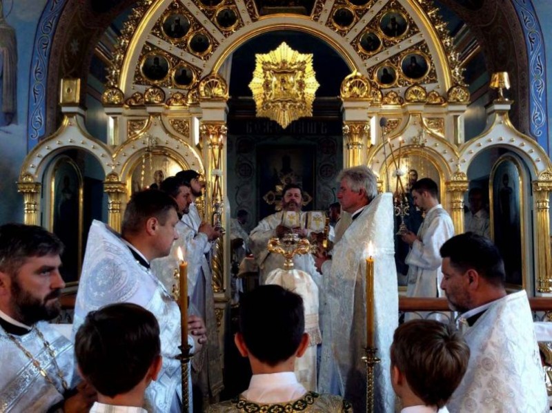 Święto parafialne Wniebowstąpienia Pańskiego w Sławatyczach 