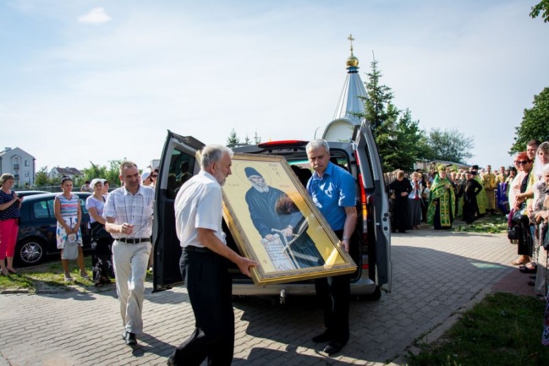 Ikona św. Paisjusza Hagioryty przybyła do Białegostoku