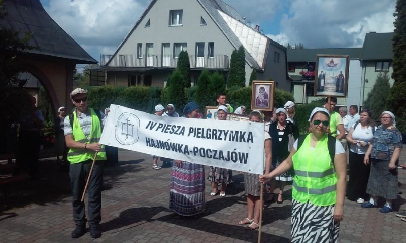 Wyruszyła IV pielgrzymka Hajnówka-Poczajów