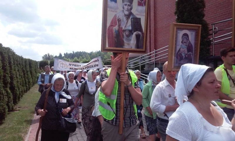 Wyruszyła IV pielgrzymka Hajnówka-Poczajów