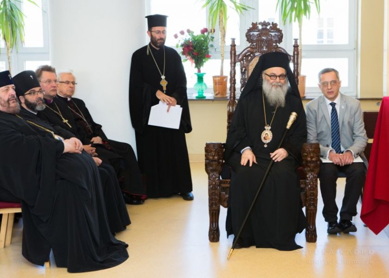 Patriarcha Antiochii Jan X Doktorem Honoris Causa ChAT