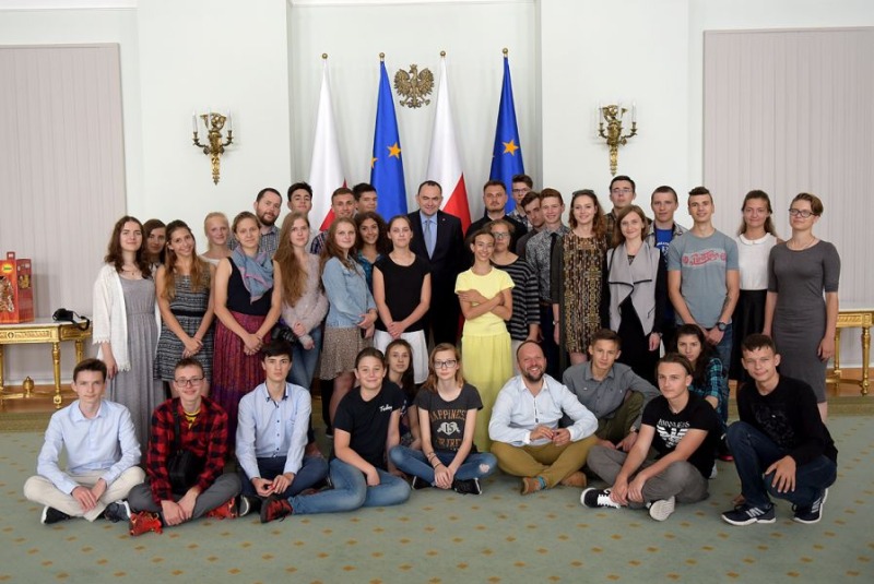 Polonijna młodzież odwiedziła Warszawę