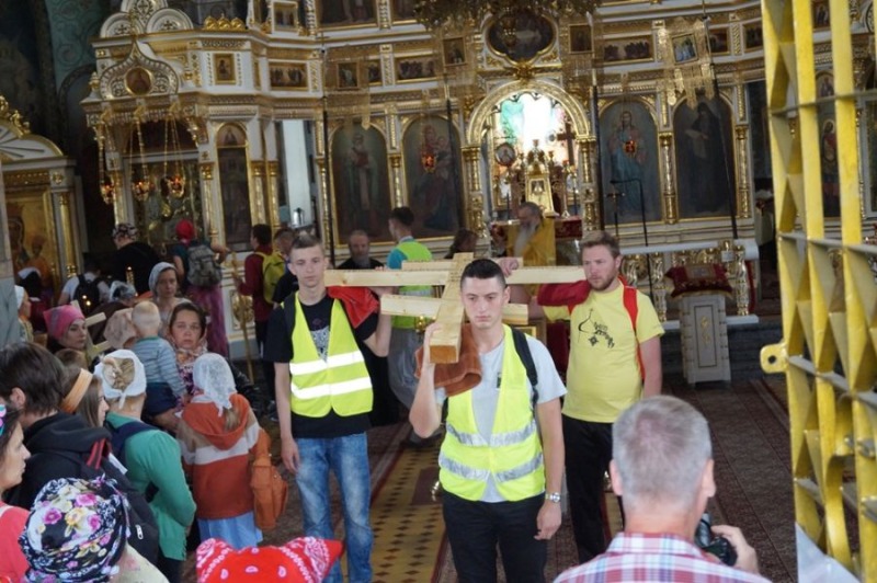 Piesza pielgrzymka z Monasteru św. Onufrego w Jabłecznej na św. Górę Grabarkę