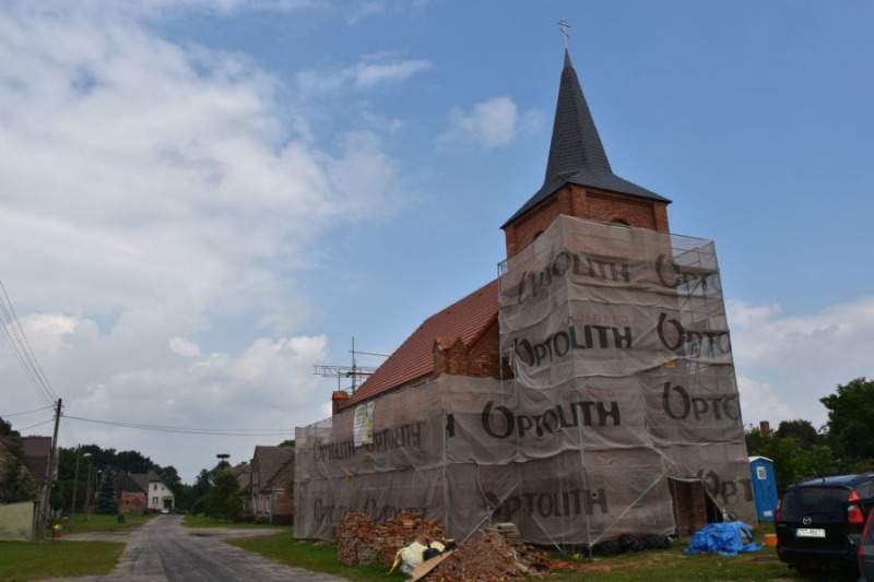 Kontynuacja remontu cerkwi w Dolicach 